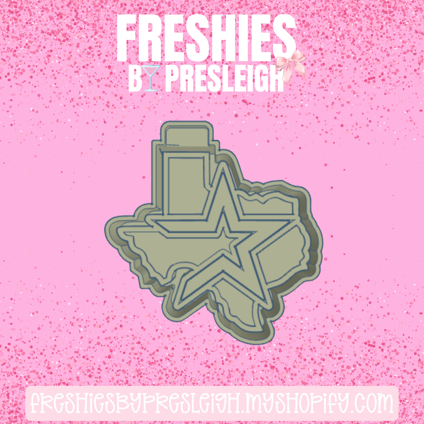Houston A Baseball Freshie Mold