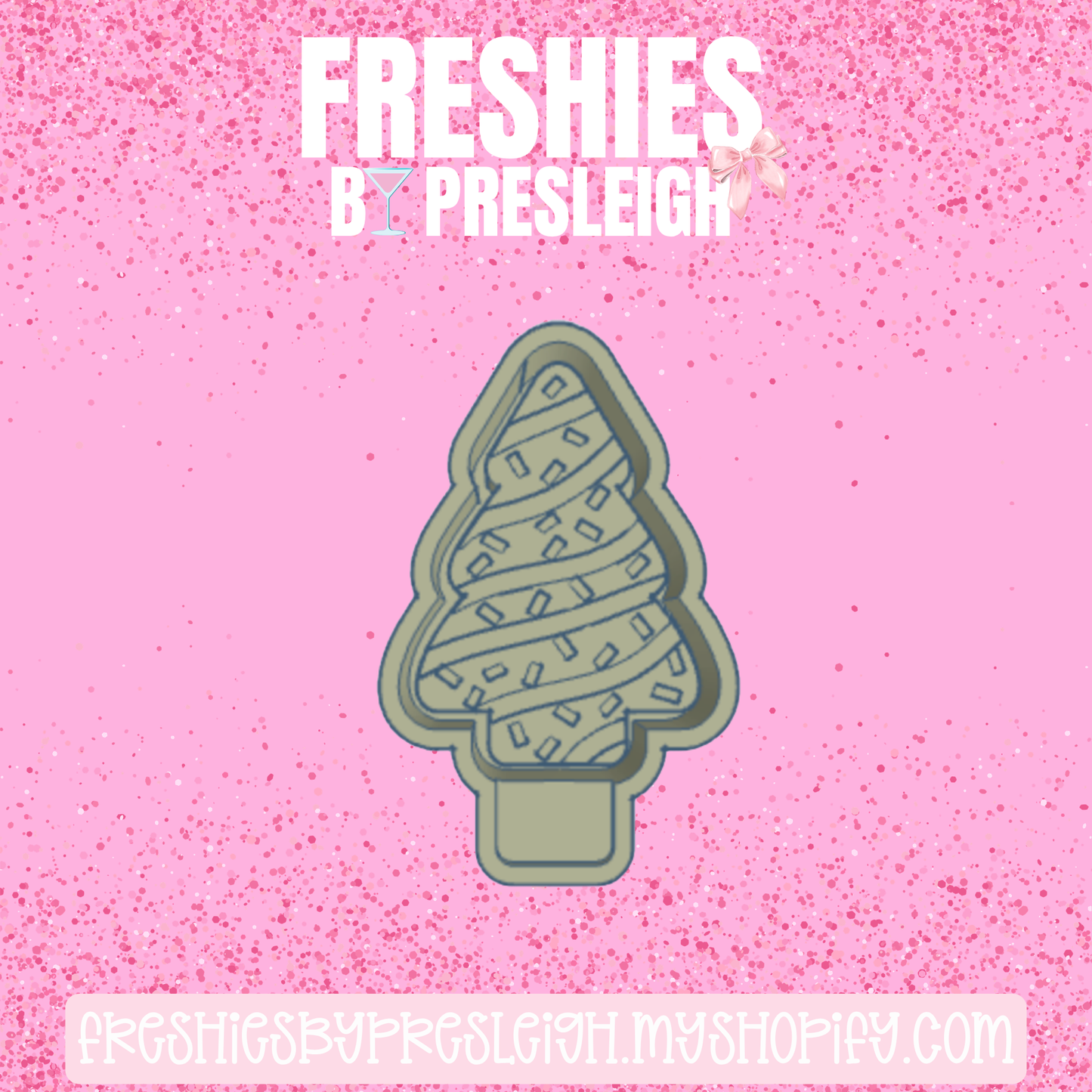 Sprinkle Snack Cake Freshie Mold