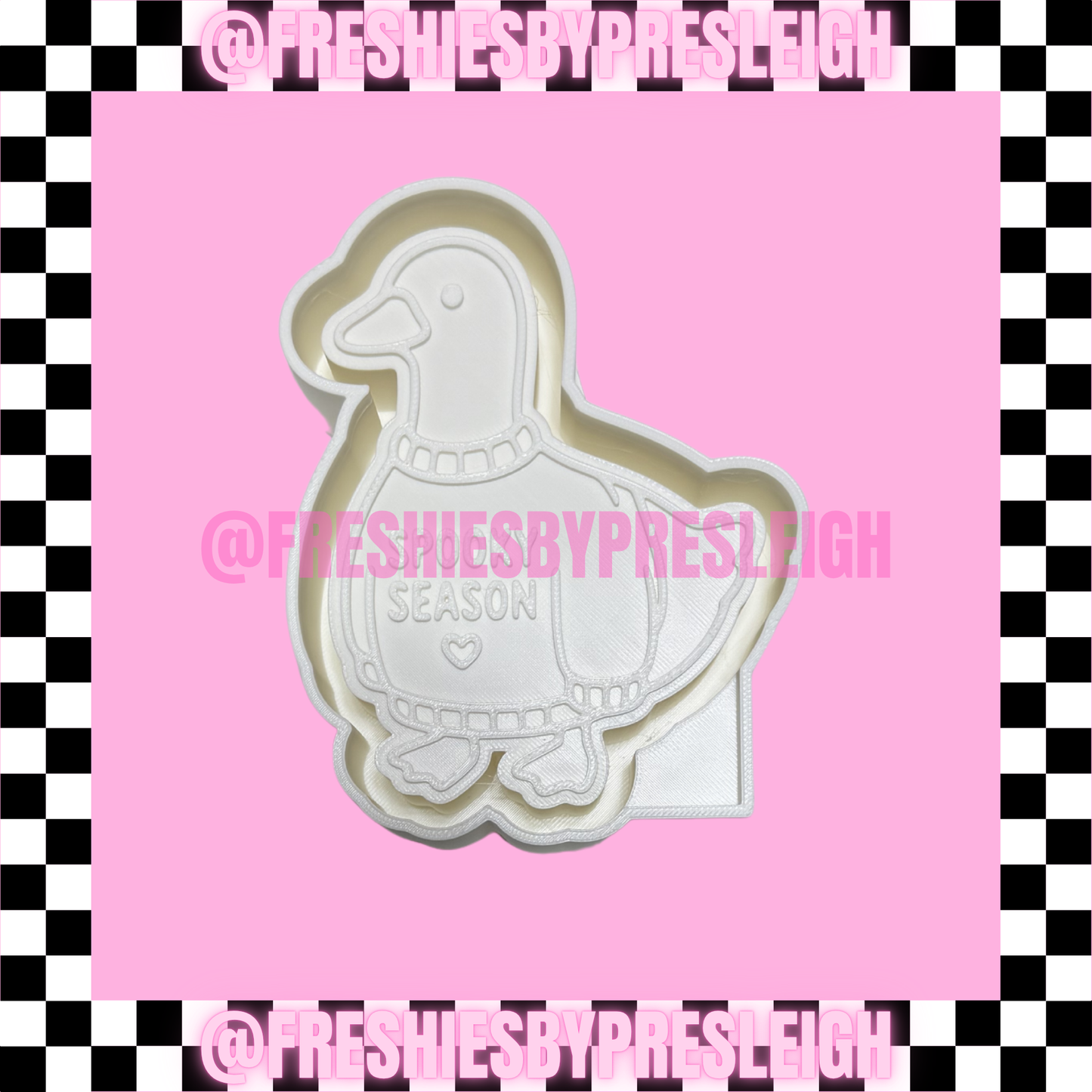 Spooky Season Goose Freshie Mold