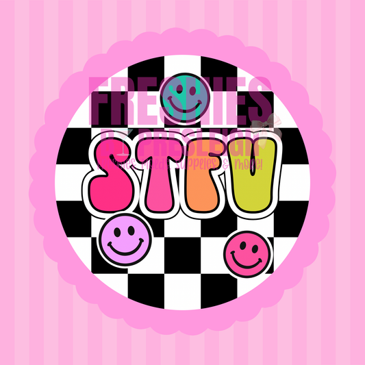STFU Freshie Card Stock