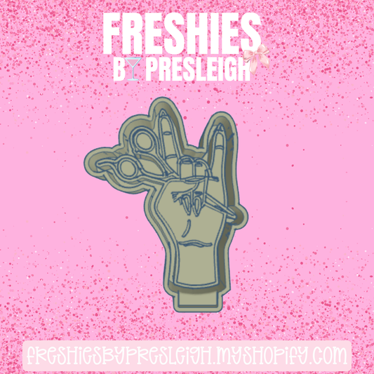 Hairstylist Freshie Mold