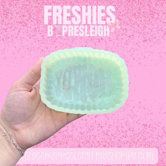 Howdy Buckle Freshie Mold