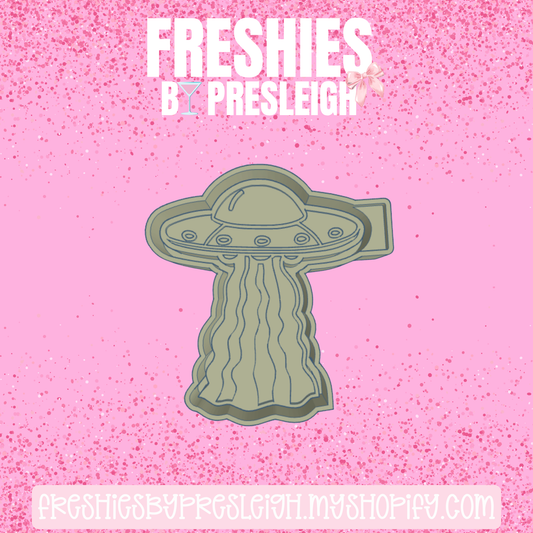 Groovy UFO Freshie Mold