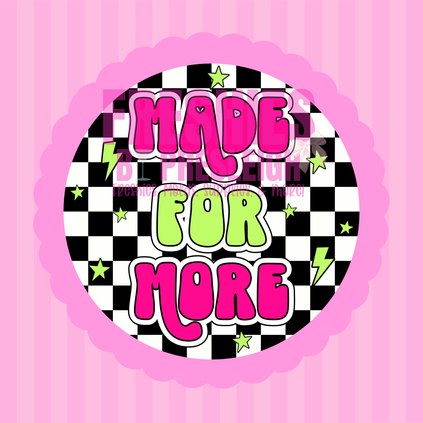 Made For More Freshie Card Stock
