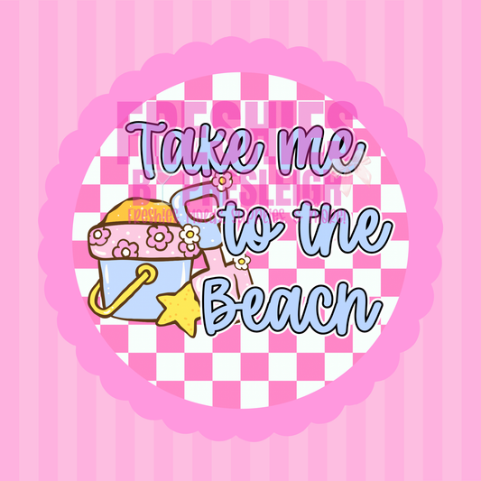 Take Me To The Beach Freshie Card Stock