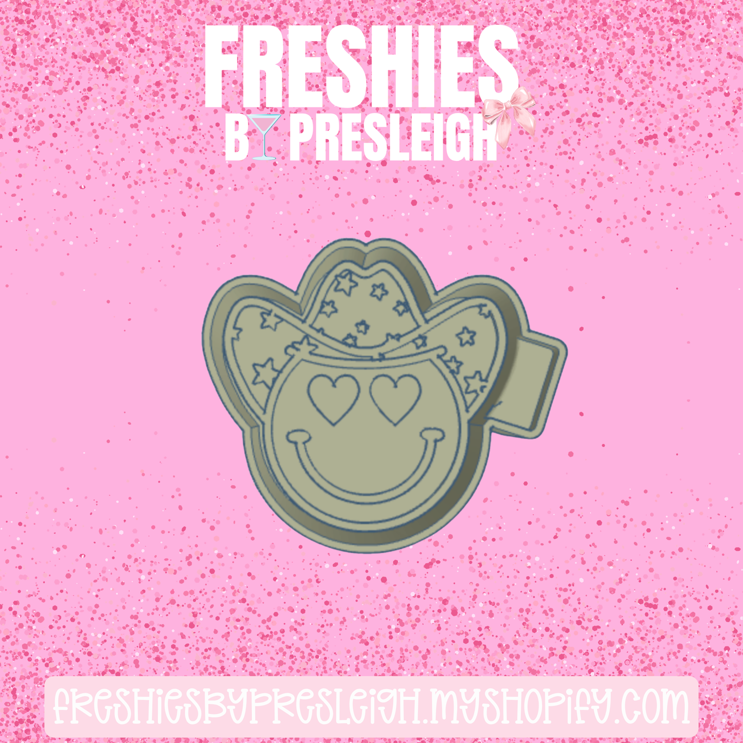 Western Smiley Freshie Mold