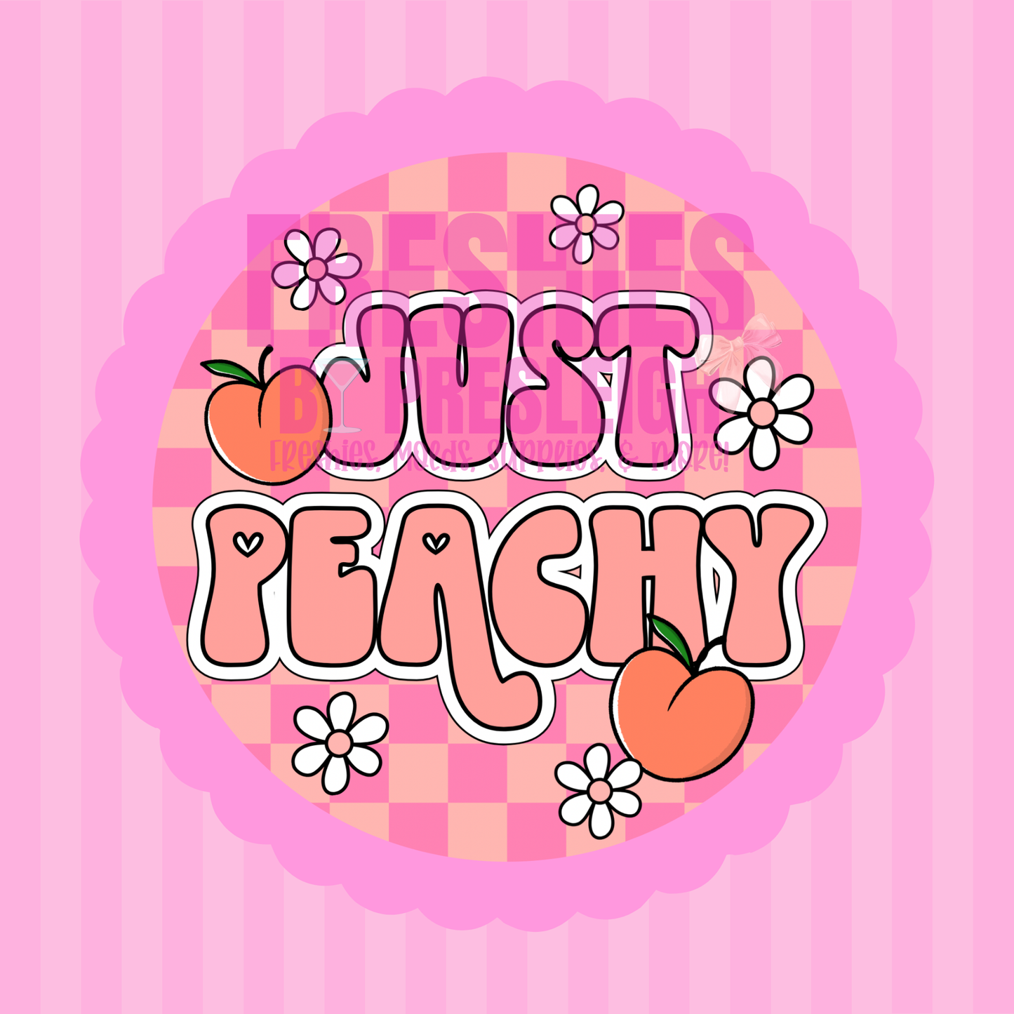 Just Peachy Freshie Card Stock
