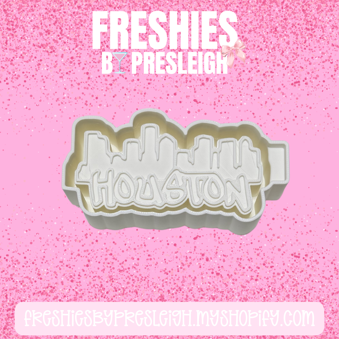 Houston Skyline Freshie Mold
