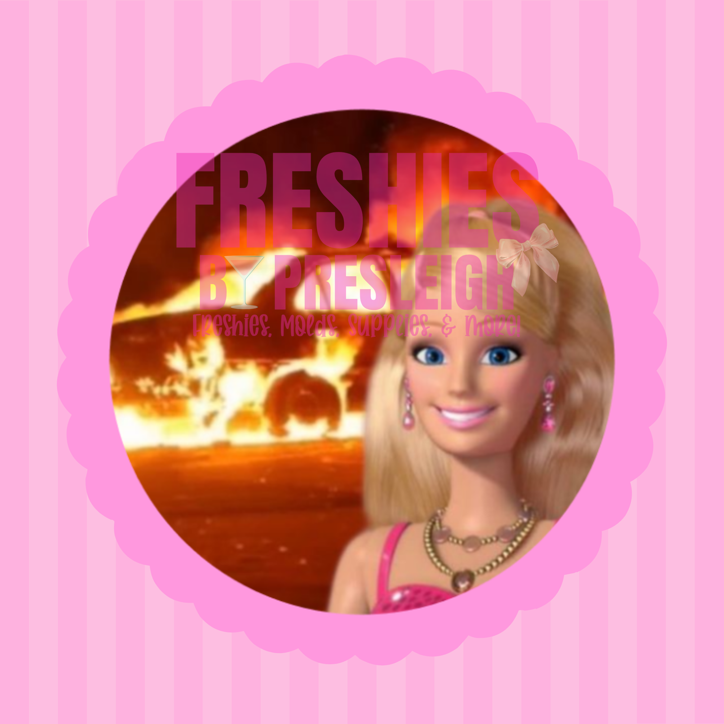 Chaotic B Doll V1 Freshie Card Stock