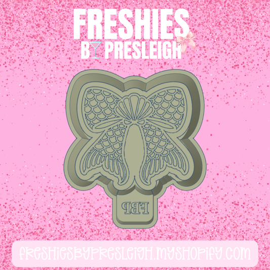 Mermaid Bow Freshie Mold