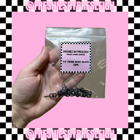 0.6" Freshie Screw Hooks
