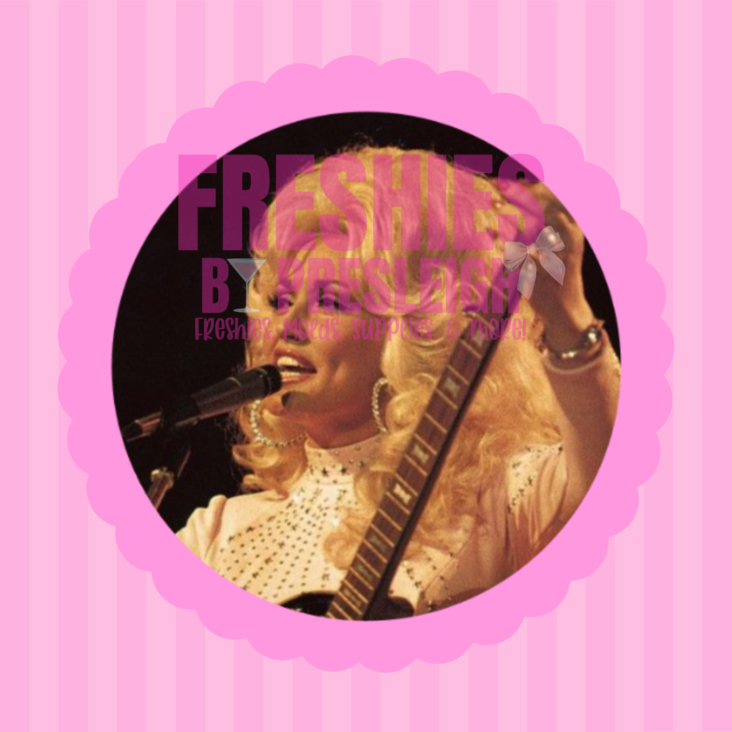 Country Singer V1 Freshie Card Stock