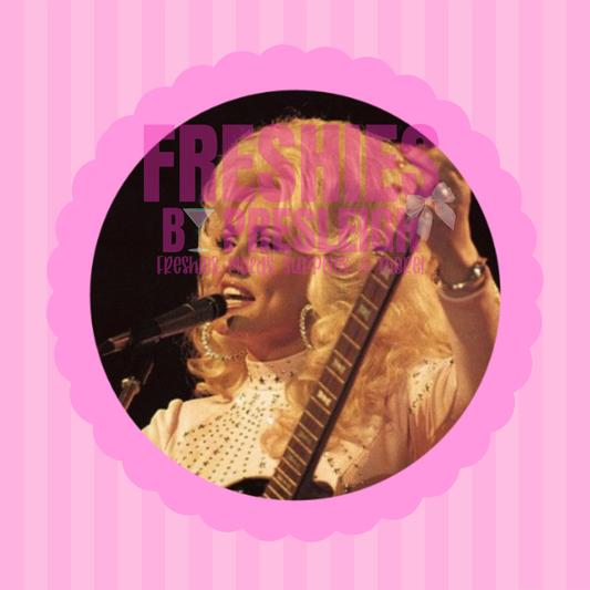 Country Singer V1 Freshie Card Stock