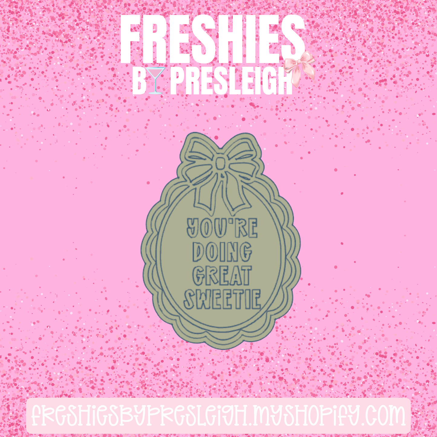 Bow Frame Freshie Mold