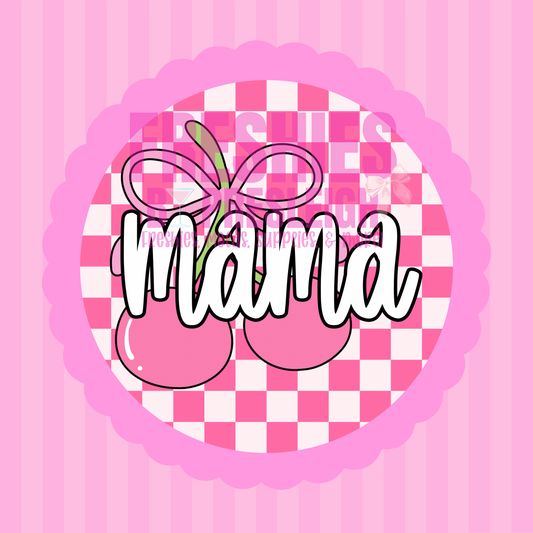 Cherry Mama Freshie Card Stock