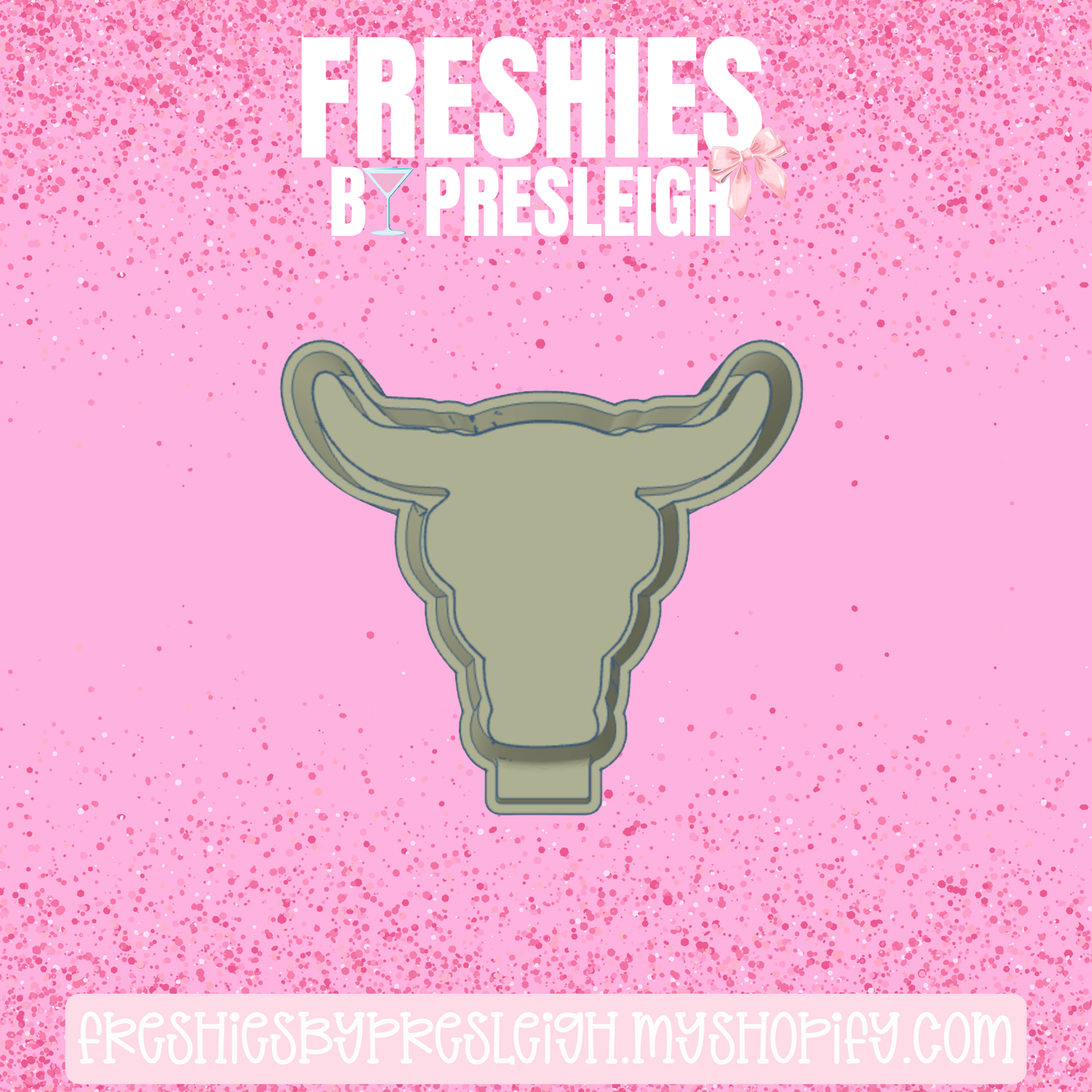 Blank Bull Freshie Mold
