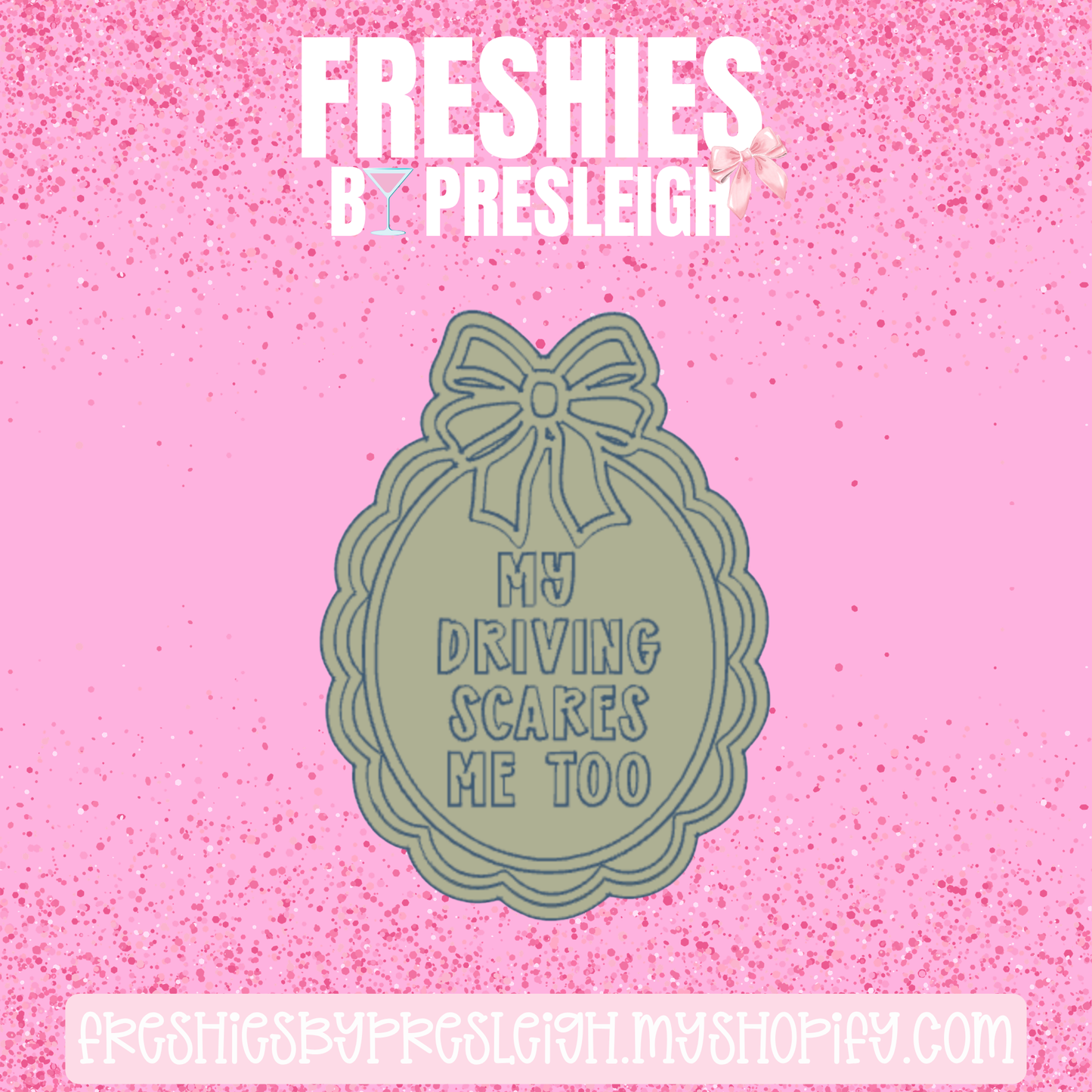 Bow Frame Freshie Mold