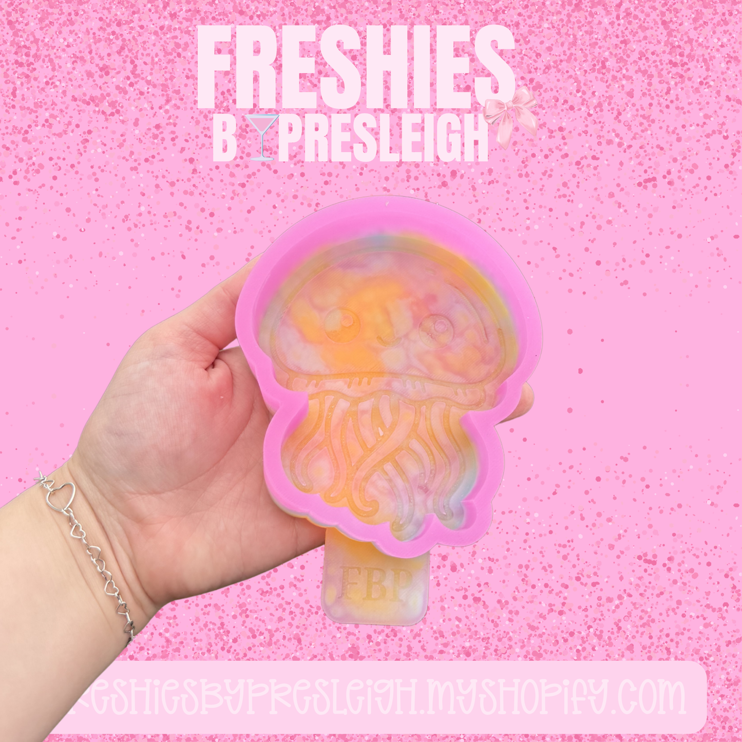 Jellyfish Freshie Mold
