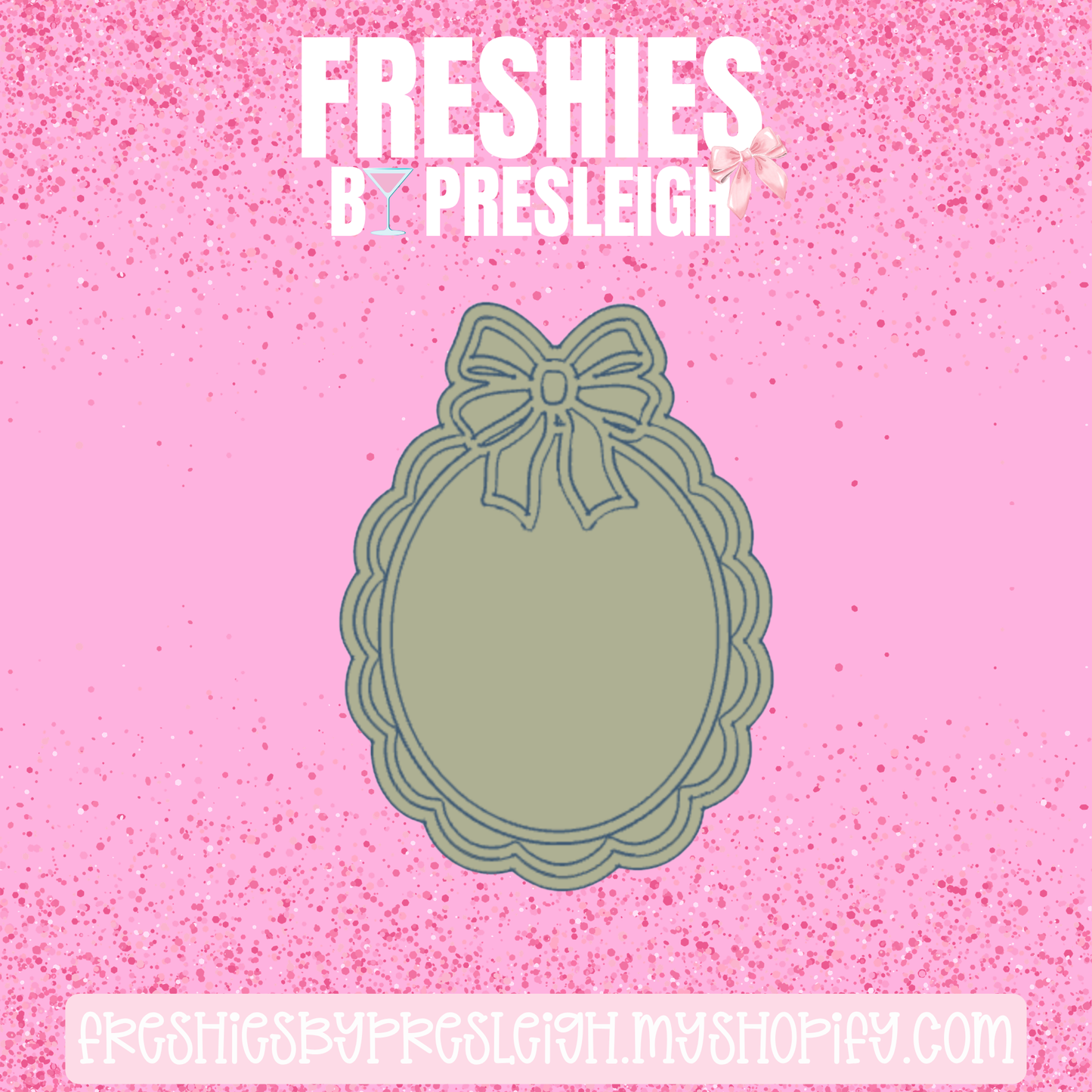 Bow Frame Freshie Mold