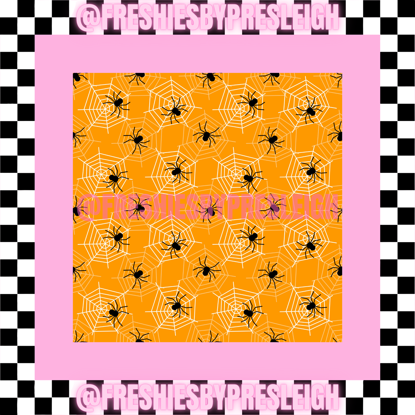 Fall Themed (Square) Freshie Card Stock